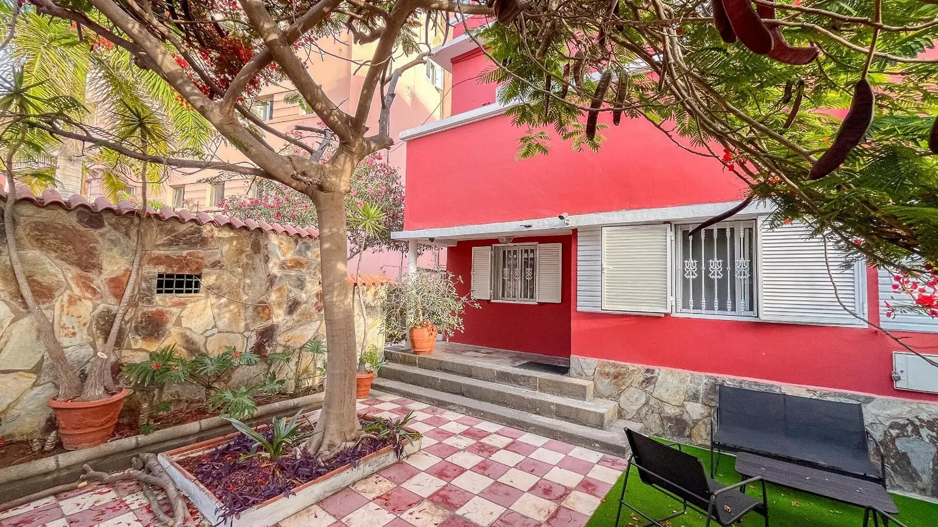 הוילה לאס פאלמס דה גראן קנאריה The Red House - 3Br With Private Terrace בית נופש